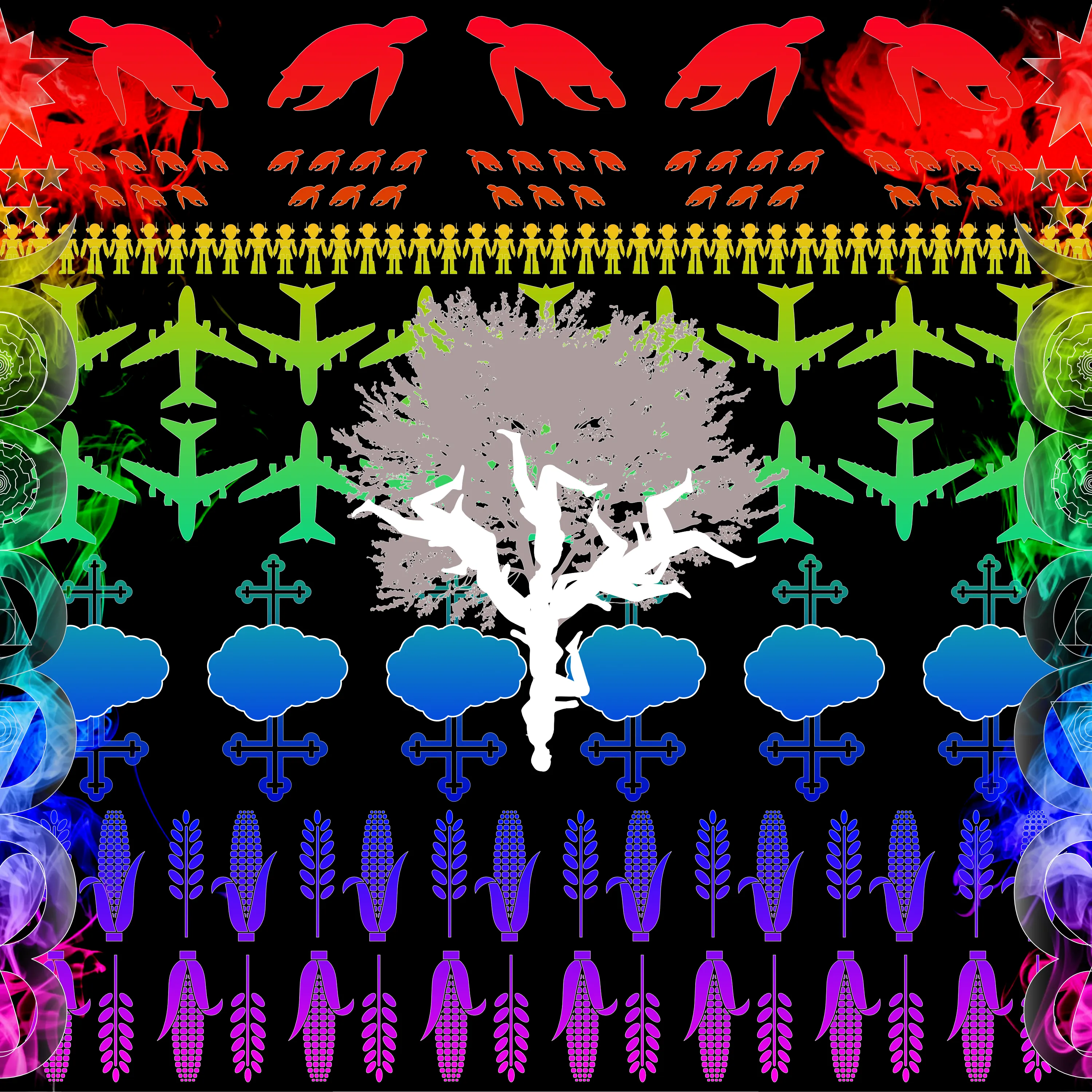 Form Aura Colours is an illustration produced as part of research for an ongoing production.