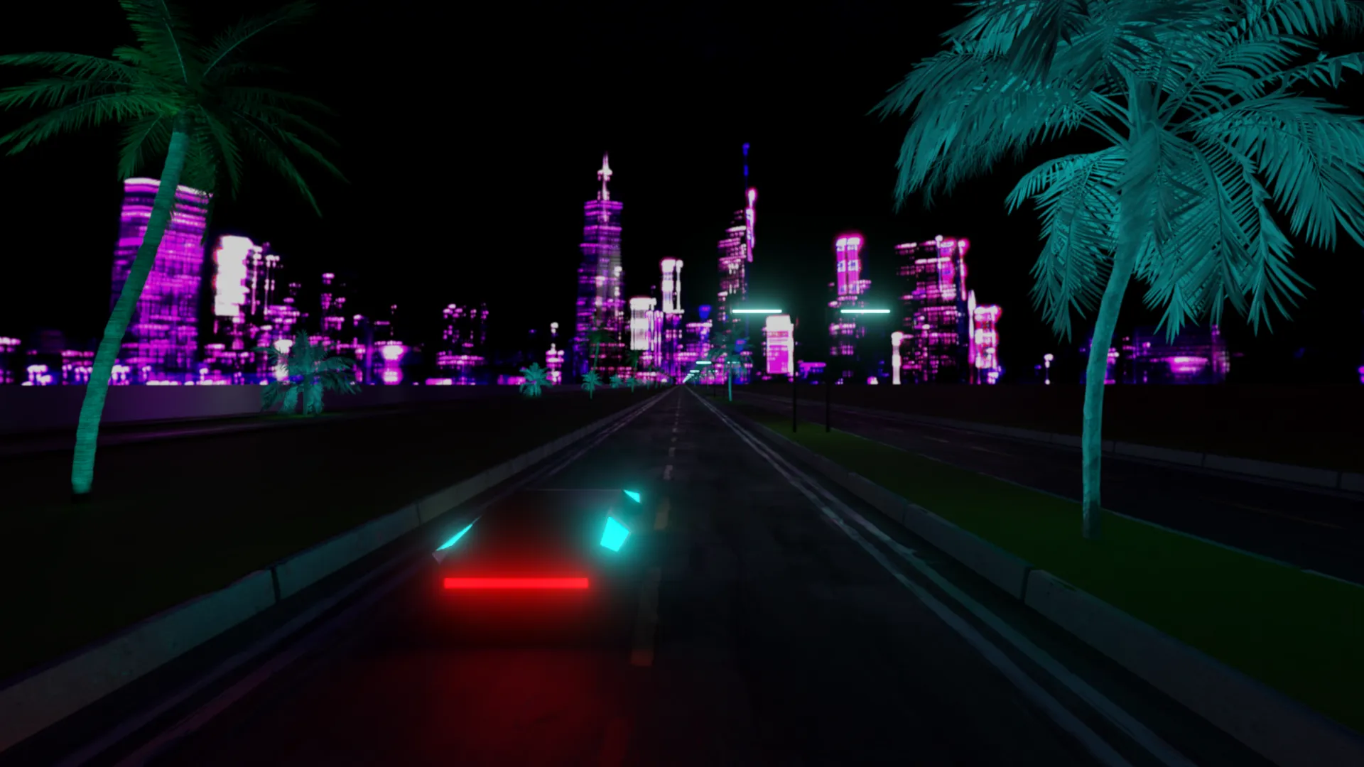 You know that feeling when you're driving at night down a scenic highway towards the city? In Perth Western Australia we have a road like that called Riverside Drive.